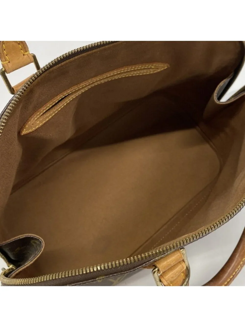 Louis Vuitton Handbag Monogram Alma Brown